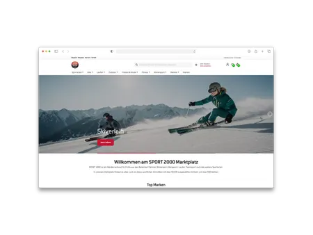 SPORT 2000 Marketplace - Project Preview