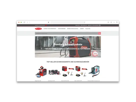 Fronius Welding – E-Commerce Strategy - Project Preview